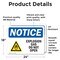 Signmission Explosive Gas Do Not Open Sign, Vinyl Decal, 24in W x 18in L, 2PK OS-2PACK-NS-D-1824-L-12275 - alternate 5